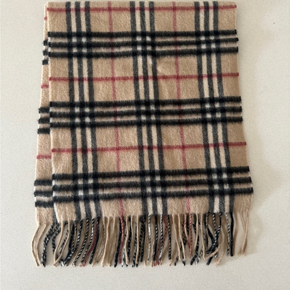 Burberry Check Cashmere Scarf - Picture 1 of 2